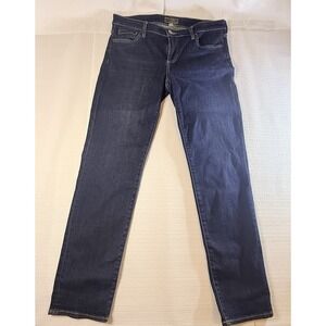 KUT From The Kloth Catherine Boyfriend Jeans Size 8 Dark Wash Stretch Denim